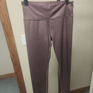 Athleta mauve full length athletic pants